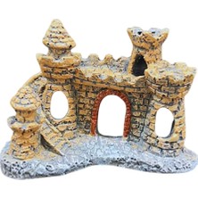Fatih-Pet GF0967 Kale Akvaryum Dekoru 10,3X6X9 cm 108 Gr.