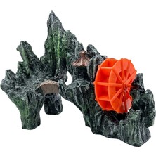 Fatih-Pet GL1025 Hava Kabarcıklı Akvaryum Dekoru 13X6,8X9,8 cm 169 gr