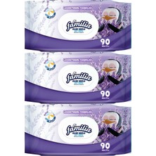Familia Famılıa Islak Havlu 90 Lı Lavanta3 Lü Paket