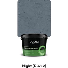 Dolce Boya Tane Dokulu Hazır Sıva Silikonlu Su Itici Night 25 kg