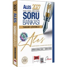 Yargı Yayınevi Yargı 2027 ALES VİP Sayısal-Sözel Yetenek Tamamı Çözümlü Soru Ban
