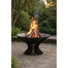 Artun Metal Octagon Chalice,modern Metal Ateş Çukuru,sekizgen Bahçe Şöminesi,dış Mekan Isıtıcı,dekoratif Çelik Ateş Kazanı,teras ve Villa Bahçe Dekoru