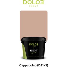Dolce Boya Shiny Effect Inci Efektli Parlak Dekoratif Boya Cappuccino 1 kg