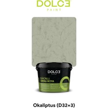 Dolce Boya Silikonlu Grenli Tekstürlü Dış Cephe Boyası Okaliptus 12,5 kg