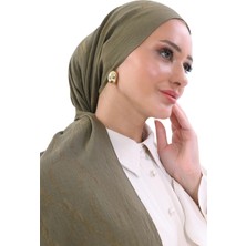 Valentino Orlandi Alia Motif Desenli Lyocell Pamuk Şal 70X195 cm