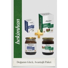 Hekimhan 2’li Özel Macun Seti | Andız Pekmezli Zencefilli Macun + Servi Kozalaklı Macun 2’li Set