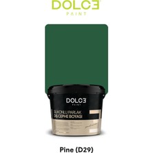 Dolce Boya Silikonlu Parlak Dış Cephe Boyası Su Itici Pine 2,5 kg