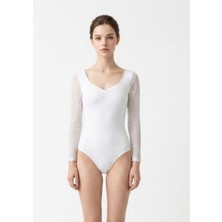 Elavate Minerva Mesh Ls White