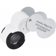 TKÇ 45X22 Ledli Para Algılama ve Mezuniyet Takı Değerleme Büyüteç