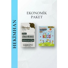 Hekimhan 2’li Özel Macun Seti |ginko Bilobalı Macun +Kids Çocuk Macunu 2’li Set