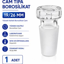 Labolist Cam Tıpa Borosilikat 19/26 mm
