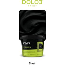 Dolce Boya Akrilik Boya Ahşap Taş Tuval Seramik Hobi Boyası Siyah 1 kg