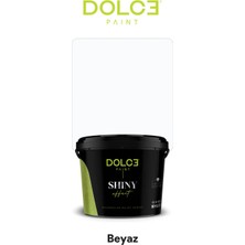 Dolce Boya Shiny Effect Inci Efektli Parlak Dekoratif Boya Beyaz 2,5 kg