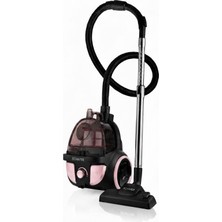 Schafer Vortex Toz Torbasız Elektrikli Süpürge-Rose/siyah