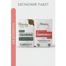 Hekimhan 2’li Özel Macun Seti |ginsegnli Macun +Ginko Bilobalı Macun 2’li Set