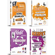 Anonim Meraklı Zihinler 4. Sınıf Keşfet Tüm Dersler Soru Bankası + Keşfet Problemler + Keşfet Paragraf + Keşfet Matematik Plus Soru Bankası