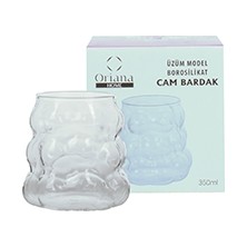 Bezos Home Uzum Borosılıkat Cam Bardak 1 Adet