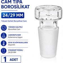 Labolist Cam Tıpa Borosilikat 24/29 mm