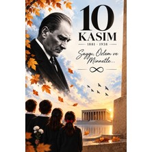 Promisebackdrop2 150X200 Cm, 10 Kasım, Saygı ve Özlemle, Okul Etkinlik Kumaş Pano