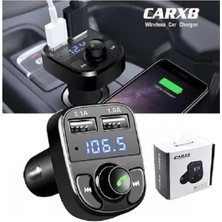 Zenviaa Carx8 Digital Ekran Bluetooth Araç Kiti Mp3 Fm Transmitter ZNV2412