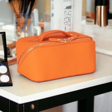Beruflic Ella Kadın Seyahat Kozmetik Bakım Makyaj Çantası Organizer Orange
