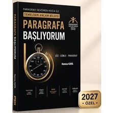 Paragrafa Başlıyorum Temelden Anlam Bilgisi