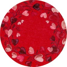 Naturware Love Kağıt Bardak Altlığı 10 cm 12'li Paket