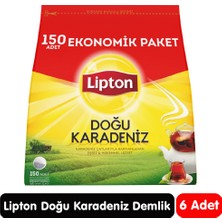 Lipton Doğu Karadeniz Demlik Poşet Çay 150 Adet 6 Paket