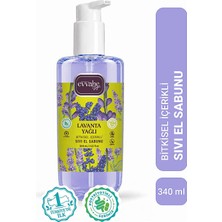 Evvahe Doğal Lavanta Yağlı Bitkisel Içerikli Sıvı El Sabunu 340 ml