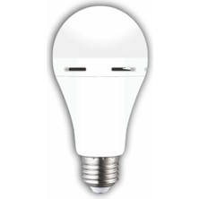 Beruflic 1 Adet Cata Ct 4229 LED Ampul 9W Şarjlı 6400K Beyaz Işık E27 Duy