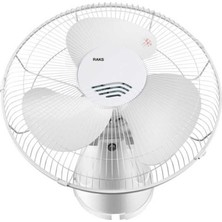 Raks 16" Duvar Tipi Vantilatör 60 W Güç ile Aşırı Isınmaya Karşı Koruma Sağlar