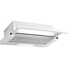 White Daisy F2 Tek Filtre Beyaz Aspiratör