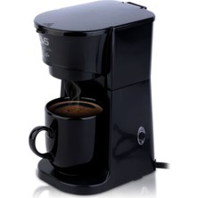 CVS DN 19806 Coffee Master 2 Fincan Kapasiteli 350 ml Filtre Kahve Makinesi – ABS Plastik Gövde, Enerji Tasarruflu