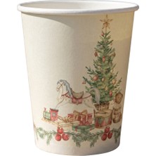 Naturware Xmas Tale Kağıt Bardak 240 ml 12'li Paket
