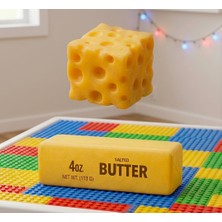 Vittuc Butter Squıshy Sarı ve Çilekli Butter Seç Yanında Cheese Peynir Süngerbob Muhteşem Ikili Sukuşi Seti!süper Yumuşak Slow Risin