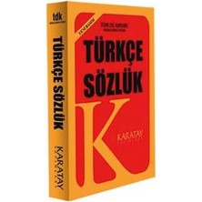 Bezos Plastik Kapak Türkçe Sözlük 1 Adet