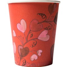 Naturware Love Kağıt Bardak 240 ml 12'li Paket