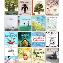 The Kitap / Kendin Ol! + Zamanla + Büyük Panda ve Küçük Ejderha + Büyümek + İçimdeki Ağaç + Beklemek + Uçmak + Kalbim + Mutluluk + Sen Harikasın + Biricik + Bir Ağaç Ol! / 16’lı Set P4C Farkındalık