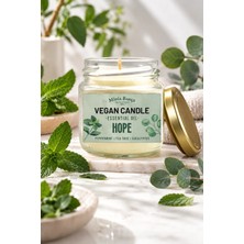 Minia Bahçe Aromaterapi Vegan  Soyawax Mumu, Umut - Hope- Çam, Nane, Okaliptus ve Çay Ağacı- , 75GR