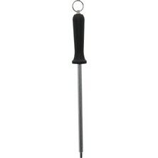Motto Ticaret Metal Bilezikli Yuvarlak Masat - Bıçak Bileme Metal Asma Halkalı 30CM