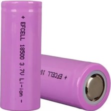 Motto Ticaret Efcell 3.7 Volt 1200 Mah Lityum 18500 Pil (Başlıksız)