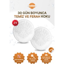 FreshSmell Fresh Smell Pısuvar Suzgec Sılıkon Mını  Beyaz Sabun 2 Li Set