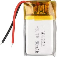Motto Ticaret Powermaster 301222 3.7V 60MAH Lityum Polimer (Li-Po) Batarya Ciklet Pil