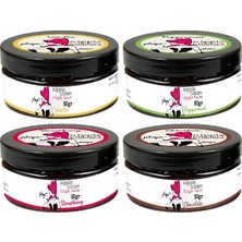Bezos Nipple Nibblers Erotictingle Çilek+Çikolata+Vanilla+Nane Aromalı Memeucu Hareketlendirici Balsam 50şer ml 4lü Göğüskremi Seti