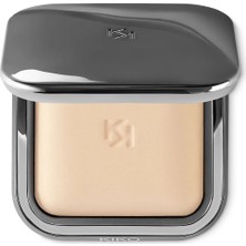 KIKO Radiant Fusion Baked Powder 02 Sand Işıltılı Bitişli Pudra Modern Ambalajda