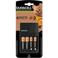 Motto Ticaret Duracell Aa*2 + Aaa*2 (Pilli) Hızlı Pil Şarj Aleti CEF14 (2 Adet *750 Mah Aaa + 2 Adet* 1300 Mah