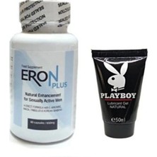 Bezos Süper Playboy 120 ml Masaj Yağı Eron Plus 60LI Erkeklere Özel
