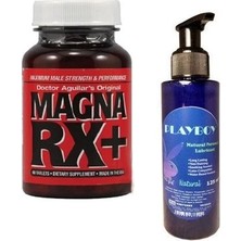 Bezos Playboy Hintohu Magna Supplement Erkekler Için 60LI - Playboy Natural Personal Lubricant 125 ml