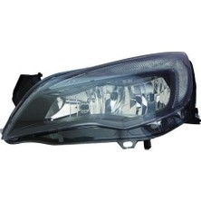Depo 4421161RMLDEM2 Ön Far Sağ Siyah Motoru Üzerinde Astra J 12 1216725