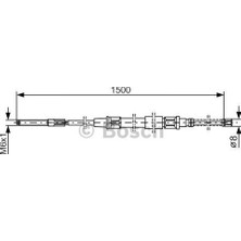 Bosch 1987477168 Fren Teli